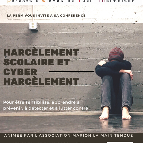 perm-conference-harcelement-scolaire-et-cyber-harcelement Le harcèlement, il faut en parler pour en sortir.
