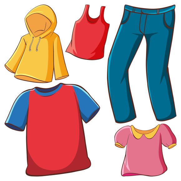 Vêtements oubliés en élémentaire
